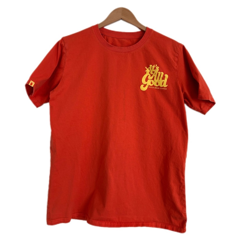 Short Sleeve Tee Shirt, Orange - Dutch Bros Coffee